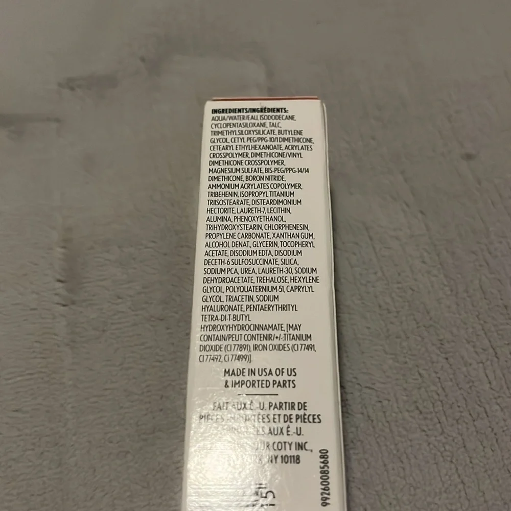 NWT Covergirl Outlast Concealer 880 Cappuccino